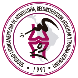 Logo Sociedad Latinoamericana de Artroscopia, Rodilla y Deporte